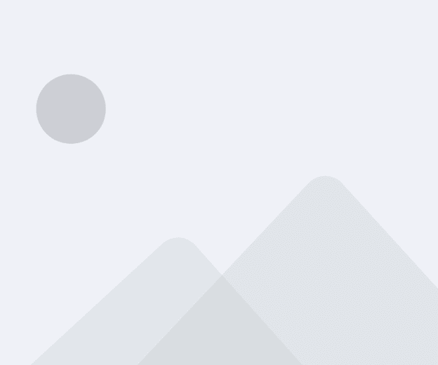 Placeholder image with a gray background, a circle representing the sun, and two overlapping triangles symbolizing mountains.